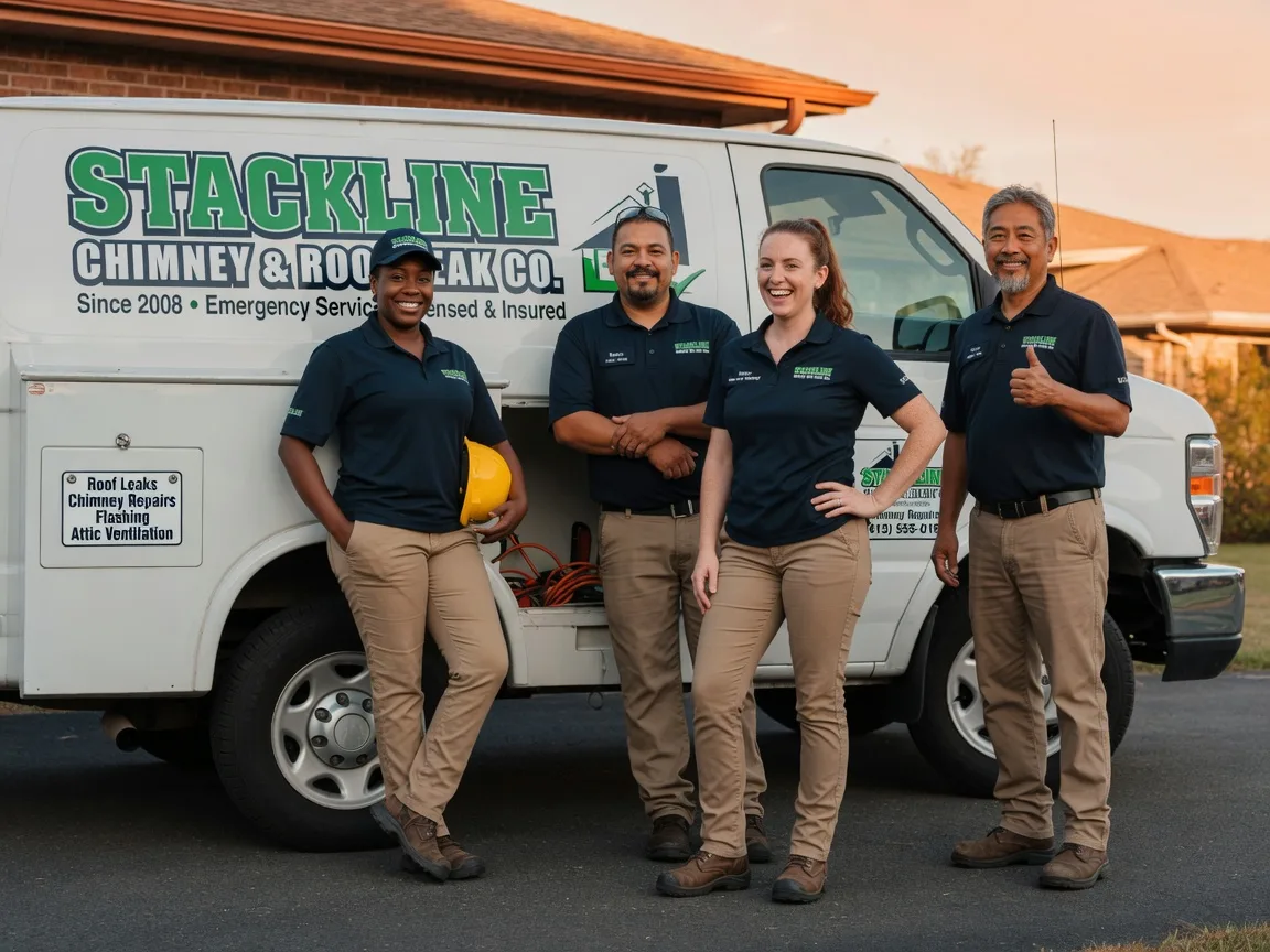 Chimney flashing repair company in Moraga, CA